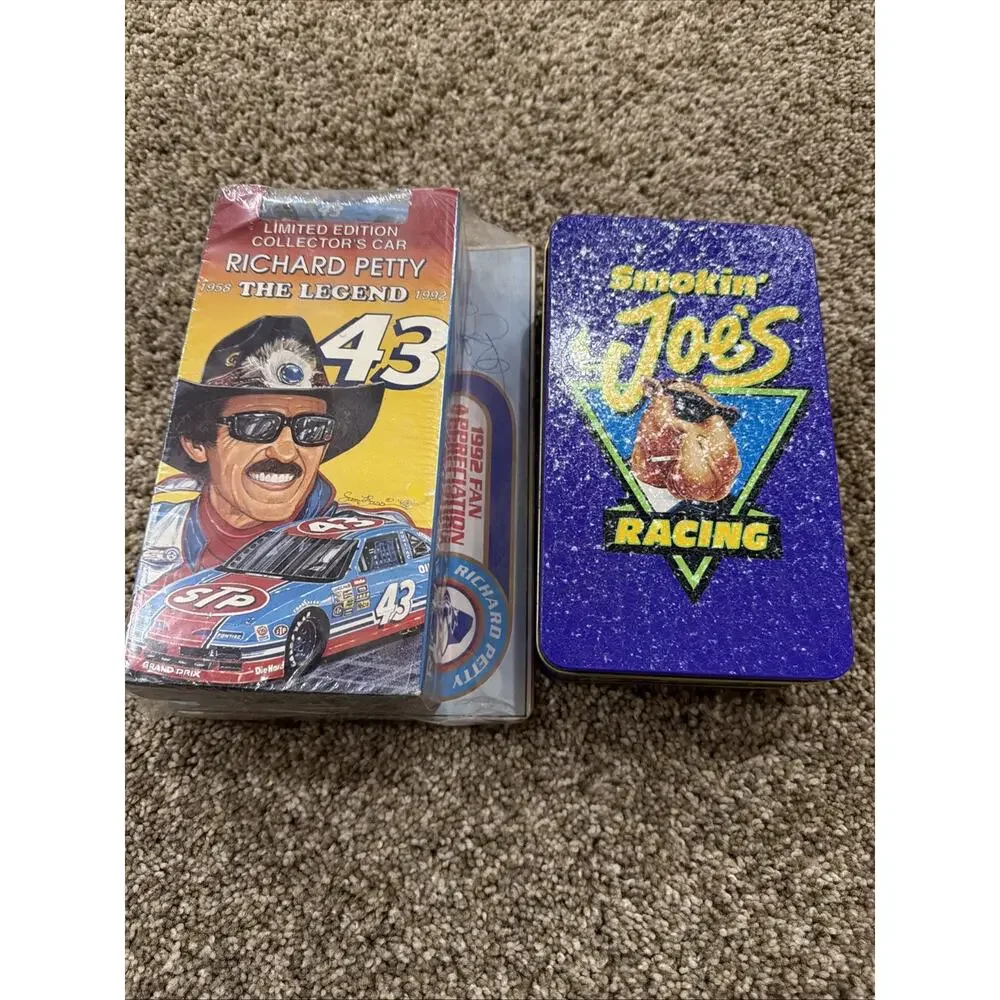 Limited Edition Richard Petty The Legend VHS Set Collectors Car And Smokin Joe’s